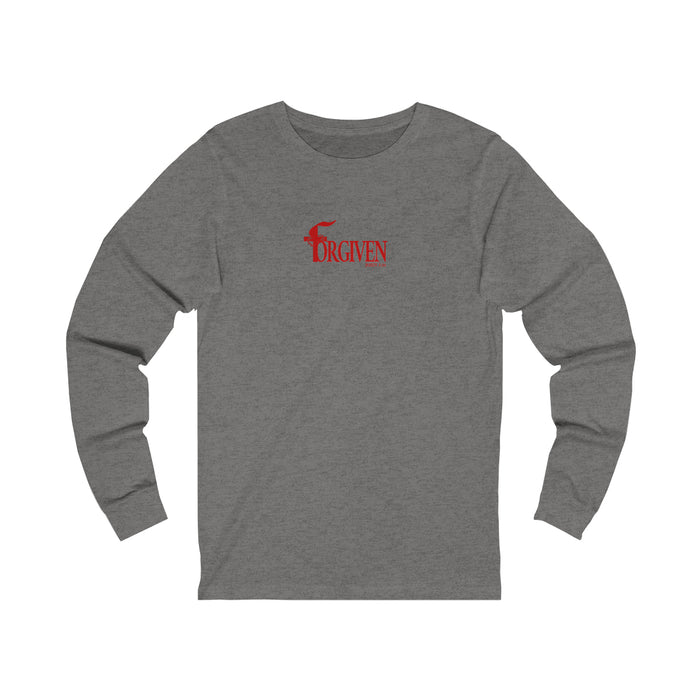 Forgiven Men’s Unisex Jersey Long Sleeve Tee