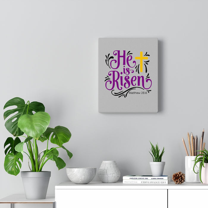 He is Risen Canvas Gallery Wraps