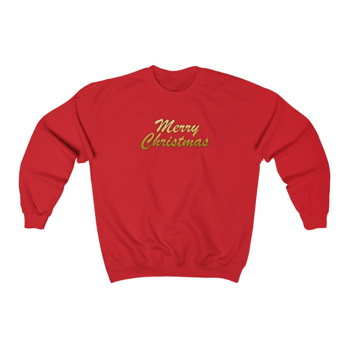 Merry Christmas Men Unisex Heavy Blend™ Crewneck Sweatshirt