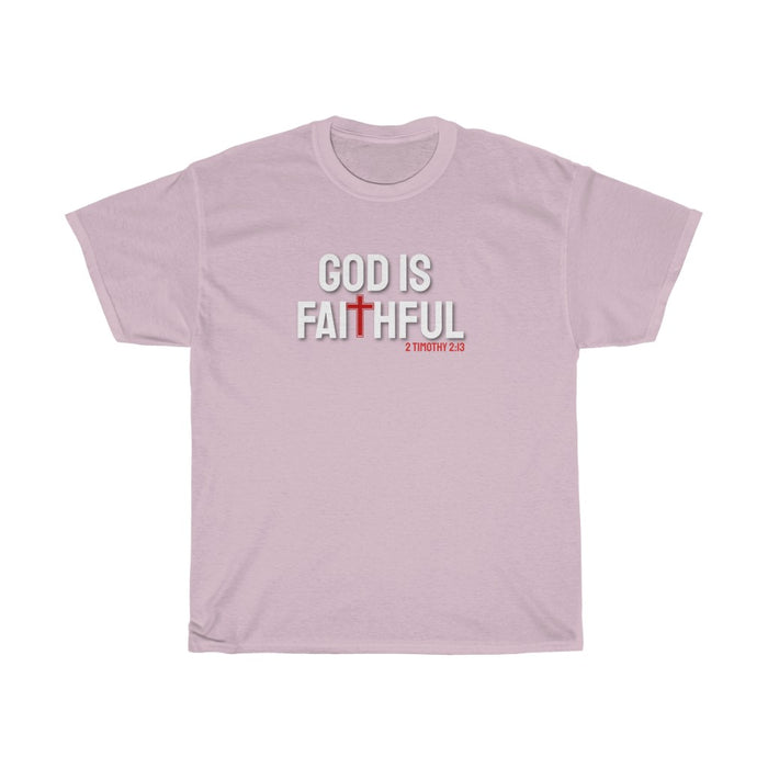 God is Faithful Women Unisex Heavy Cotton Tee