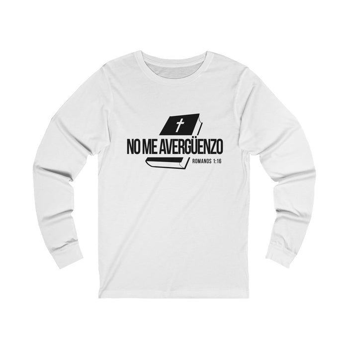 No Me Avergüenzo Unisex Jersey Long Sleeve Tee