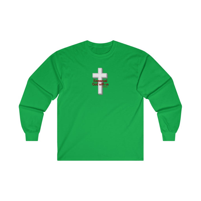 Emmanuel God With Us Men’s Ultra Cotton Long Sleeve Tee