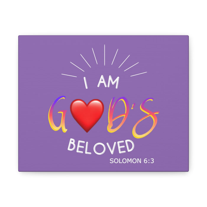 I Am God’s Beloved Canvas Gallery Wraps