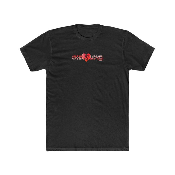 God is Love Men's Cotton Crew Tee