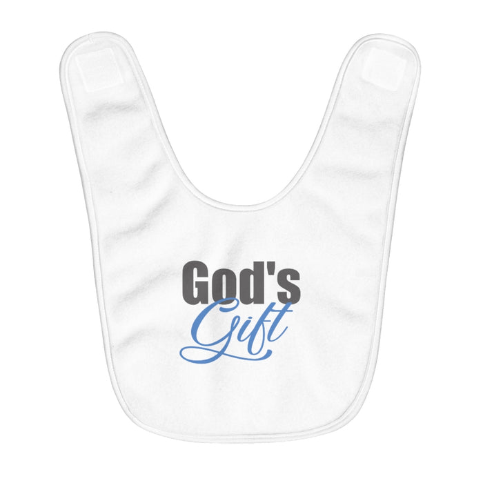 God’s Gift Fleece Baby Bib