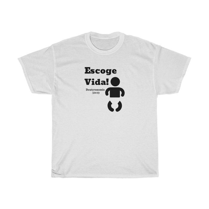 Escoge Vida Women’s Unisex Heavy Cotton Tee