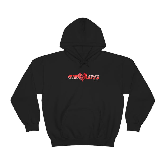 God is Love Men’s Unisex Heavy Blend™ Hooded Sweatshirt