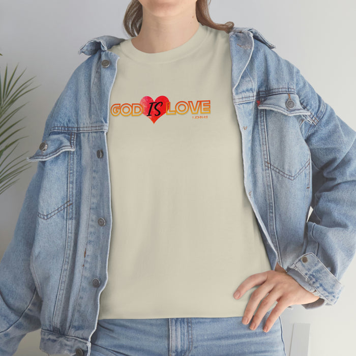 God is Love Women’s Unisex Heavy Cotton Tee