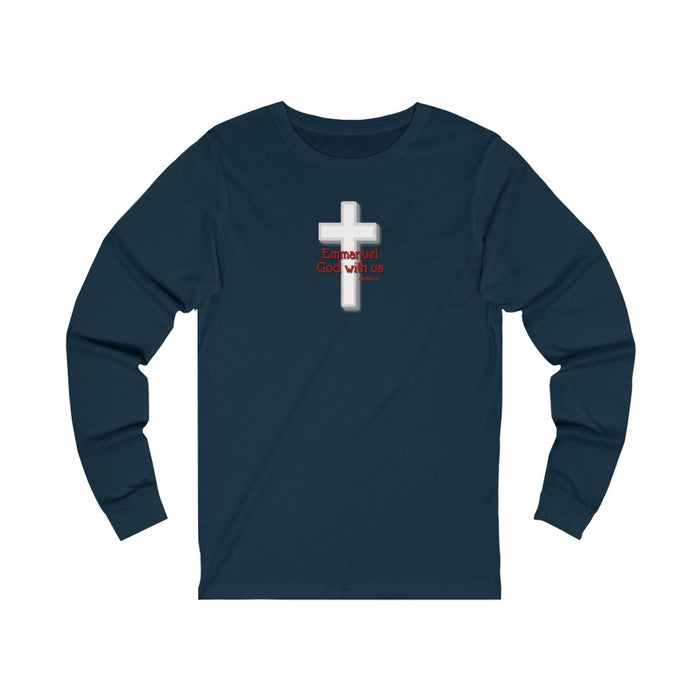 Emmanuel God With Us Women Unisex Jersey Long Sleeve Tee