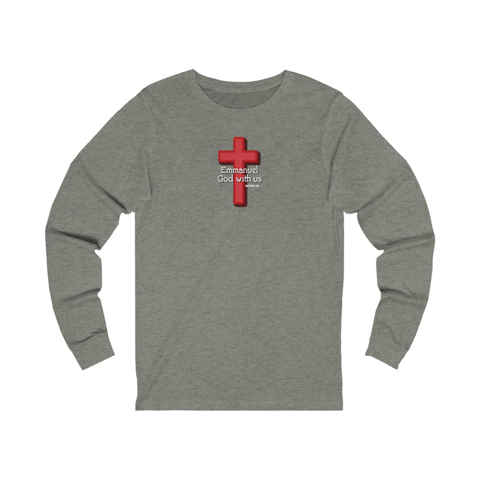 Emmanuel God With Us Women’s Unisex Jersey Long Sleeve Tee