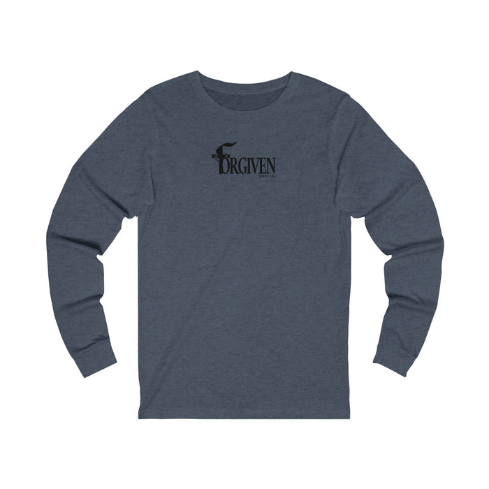 Forgiven Men’s Unisex Jersey Long Sleeve Tee