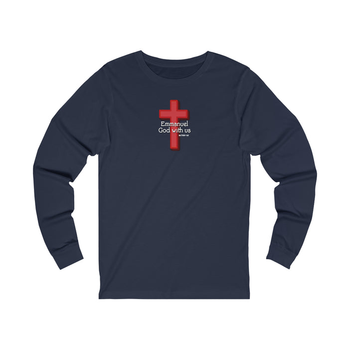 Emmanuel God With Us Women’s Unisex Jersey Long Sleeve Tee