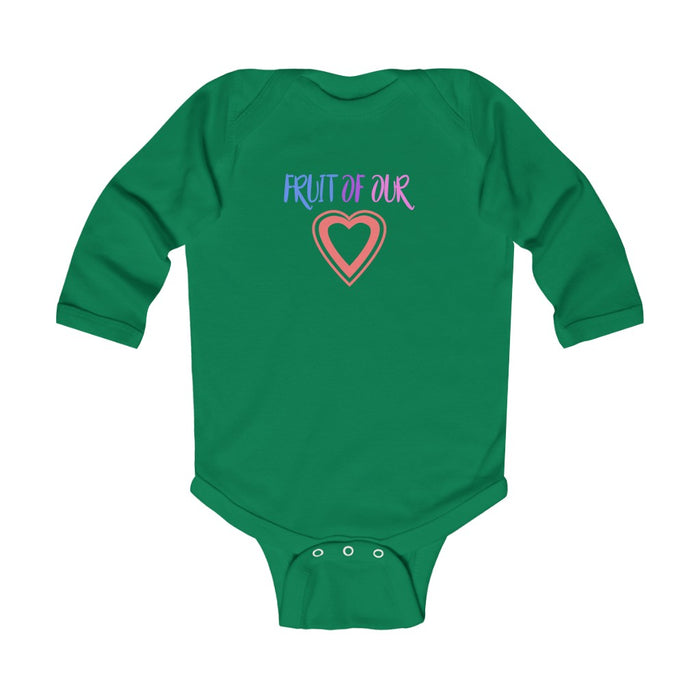 Fruit of our Love Infant Long Sleeve Bodysuit