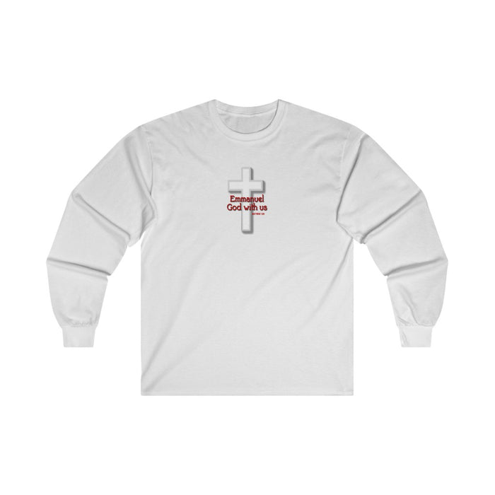 Emmanuel God With Us Men’s Ultra Cotton Long Sleeve Tee