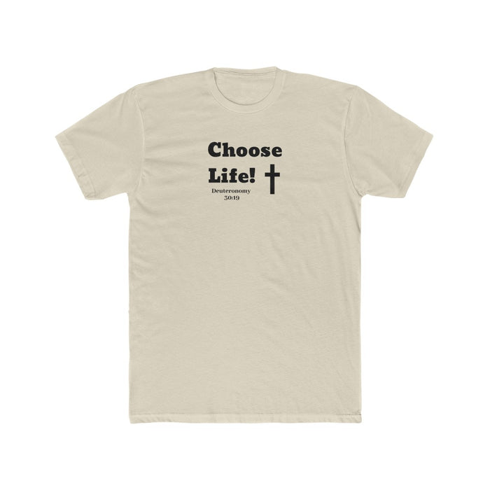 Choose Life 2.0 Men's Cotton Crew Tee