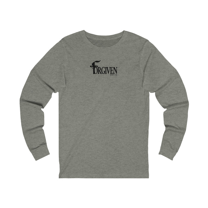 Forgiven Men’s Unisex Jersey Long Sleeve Tee