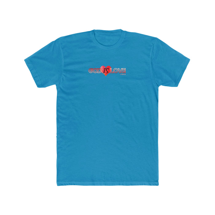 God is Love Men's Cotton Crew Tee