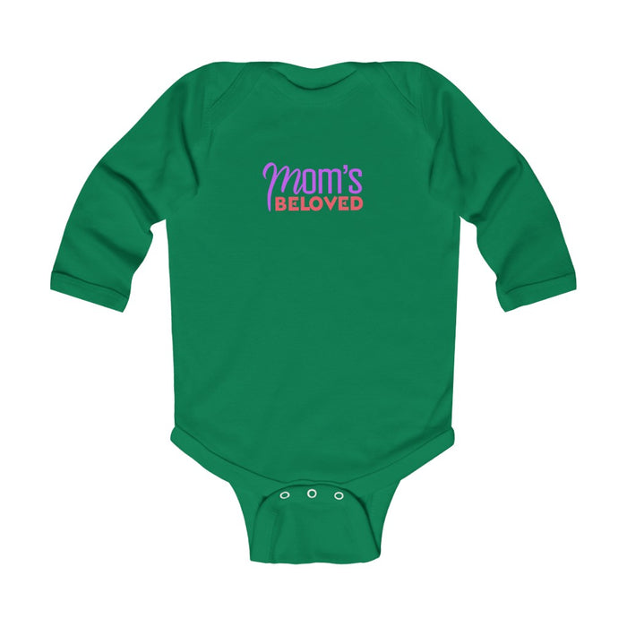 Mom's Beloved Infant Long Sleeve Bodysuit