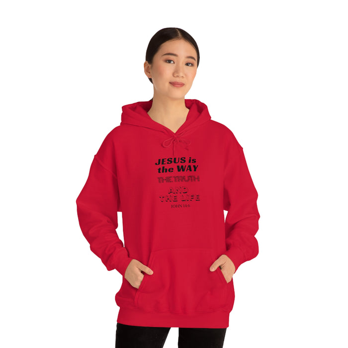 Jesus Is The Only Way Men’s Unisex Heavy Blend™ Hooded Sweatshirt