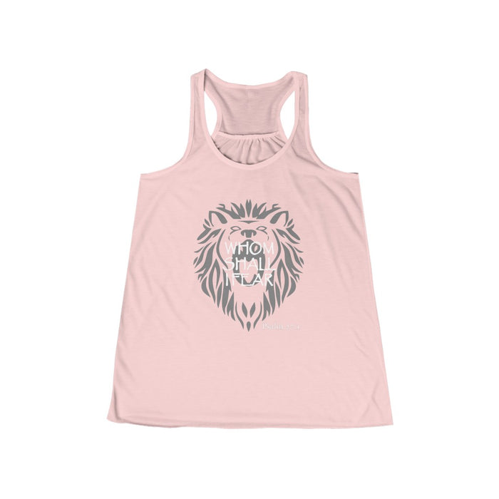 Whom Shall I Fear Women's Flowy Racerback Tank