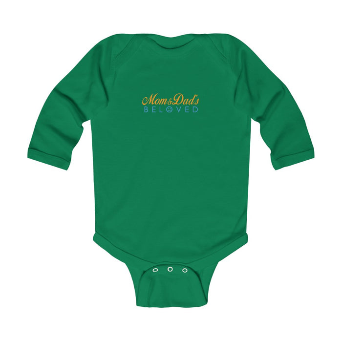 Mom and Dad's Beloved Infant Long Sleeve Bodysuit