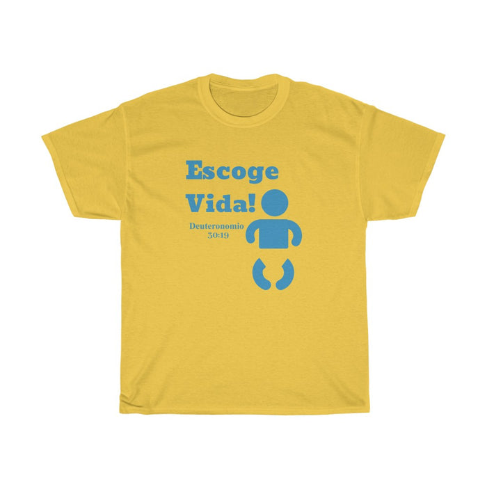 Escoge Vida Women’s Unisex Heavy Cotton Tee