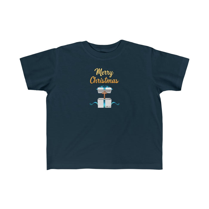 Merry Christmas Kid's Fine Jersey Tee 2T-6T