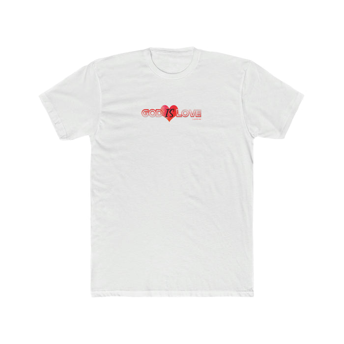 God is Love Men's Cotton Crew Tee