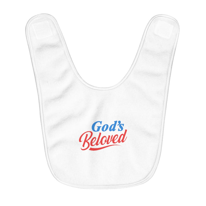 God’s Beloved Fleece Baby Bib