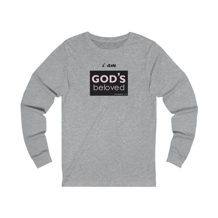 I am God’s Beloved Women’s Unisex Jersey Long Sleeve Tee