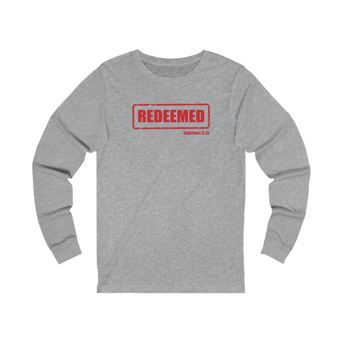 Redeemed Unisex Jersey Long Sleeve Tee