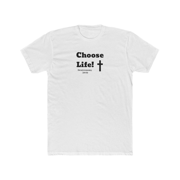 Choose Life 2.0 Men's Cotton Crew Tee