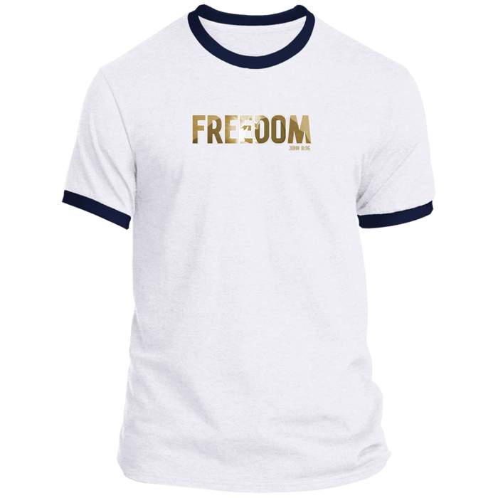 Freedom Men’s Ringer Tee