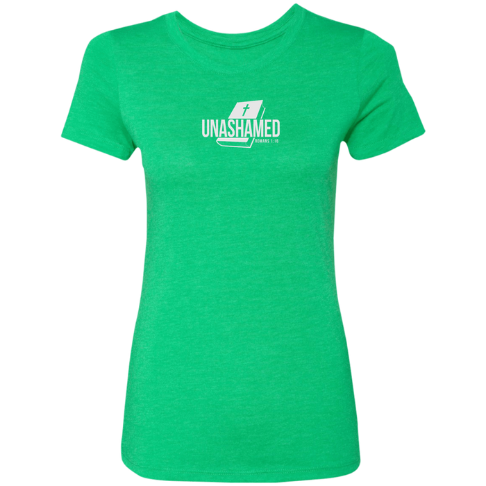 Unashamed Ladies Triblend Tee Shirt