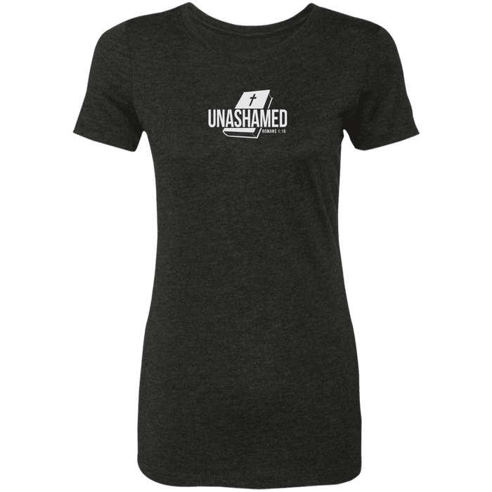 Unashamed Ladies Triblend Tee Shirt