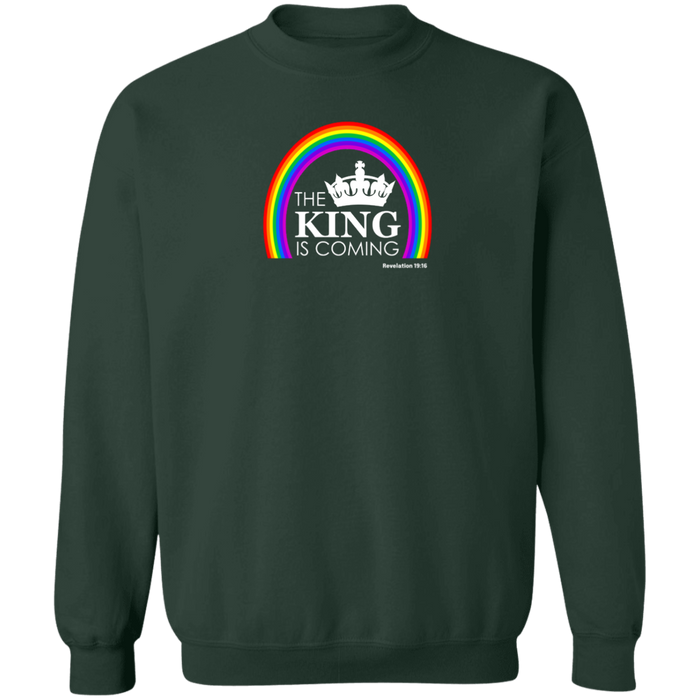 The King is Coming Men’s Crewneck Sweatshirt