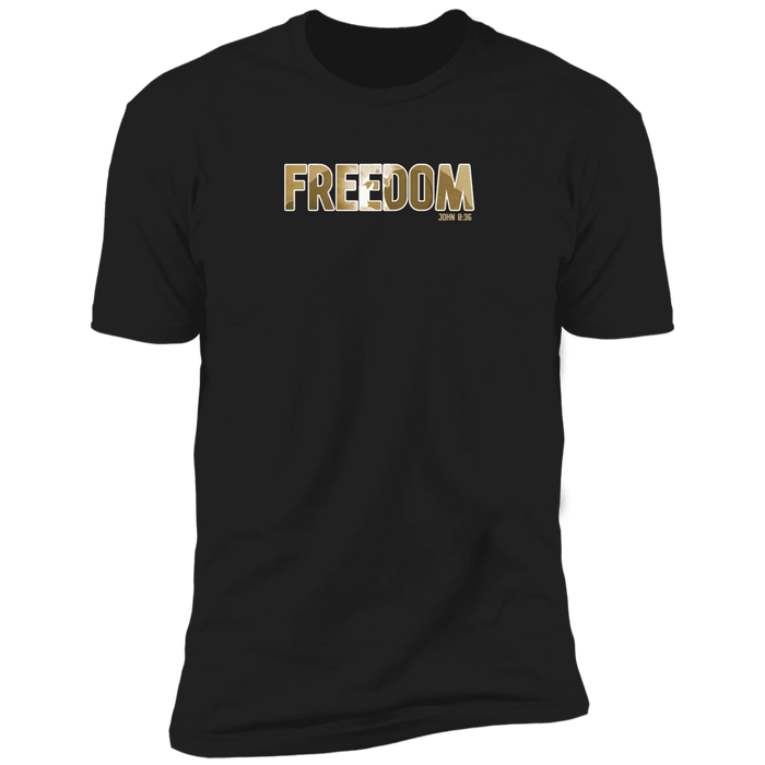 Freedom Men’s Premium Short Sleeve Tee Shirt