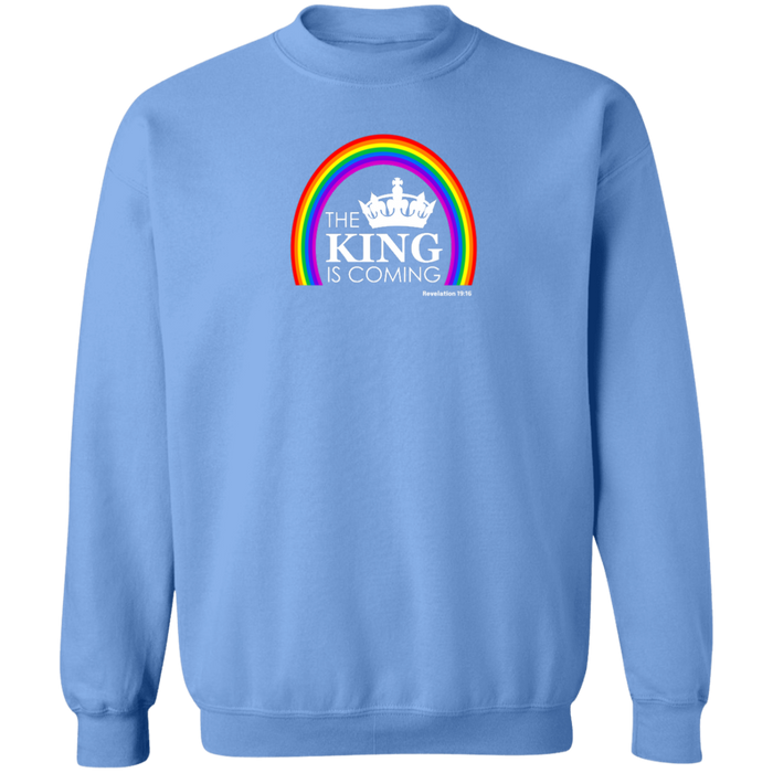 The King is Coming Men’s Crewneck Sweatshirt