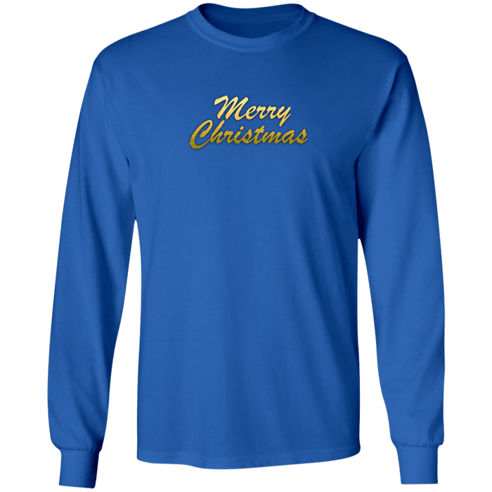 Merry Christmas LS Ultra Cotton Tee Shirt