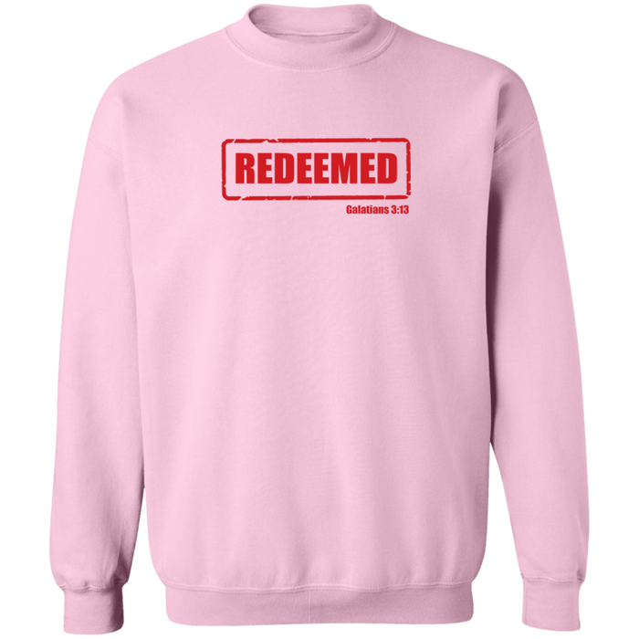 Redeemed Men’s Crewneck Pullover Sweatshirt