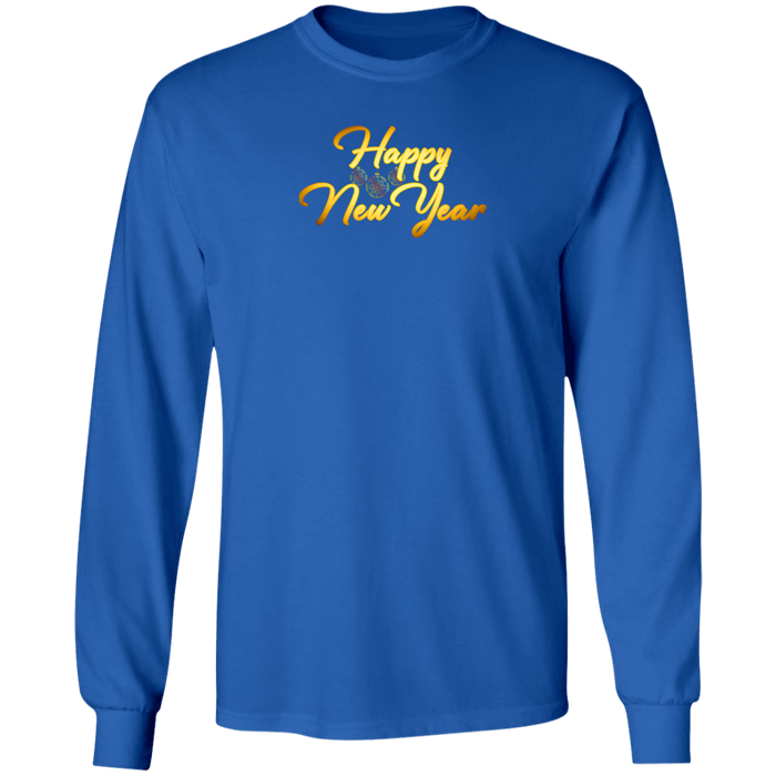 Happy New Year Men LS Ultra Cotton Shirt