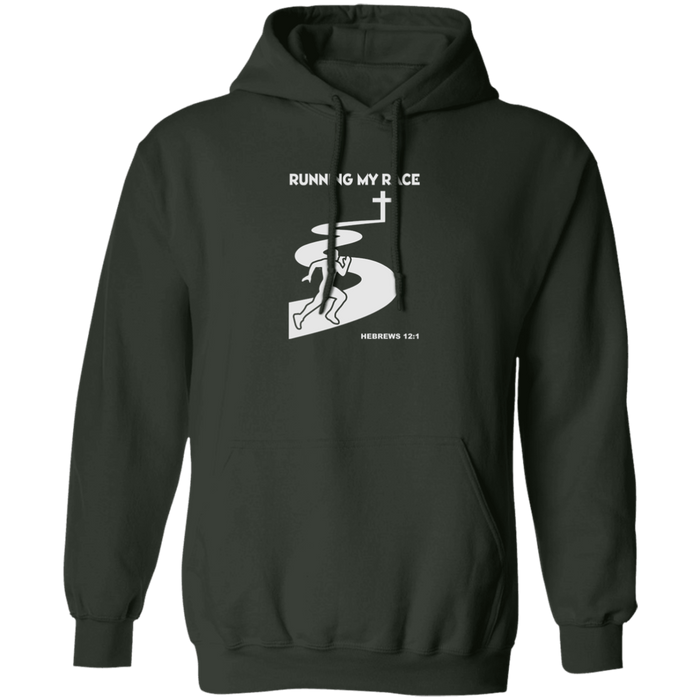 Running My Race Men’s Pullover Hoodie