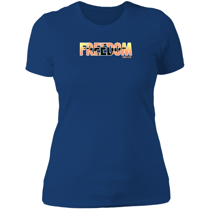 Freedom Ladies Boyfriend Tee Shirt