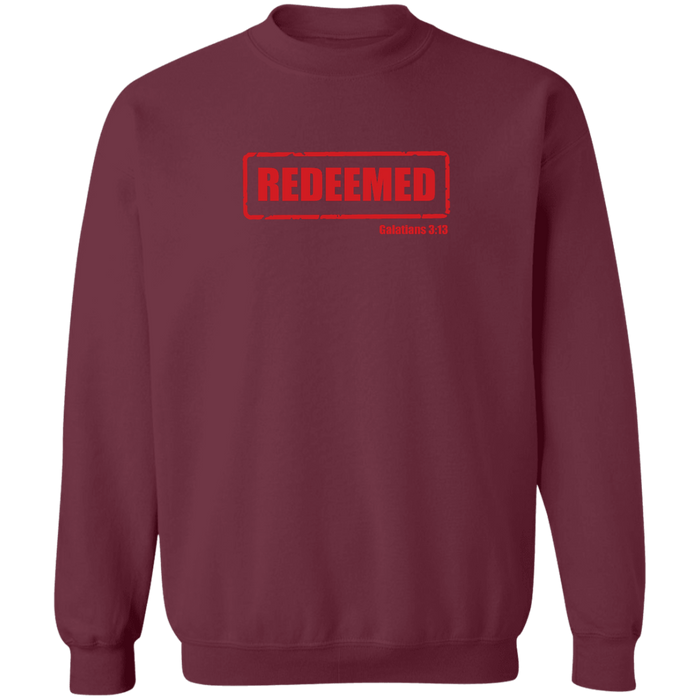 Redeemed Men’s Crewneck Pullover Sweatshirt