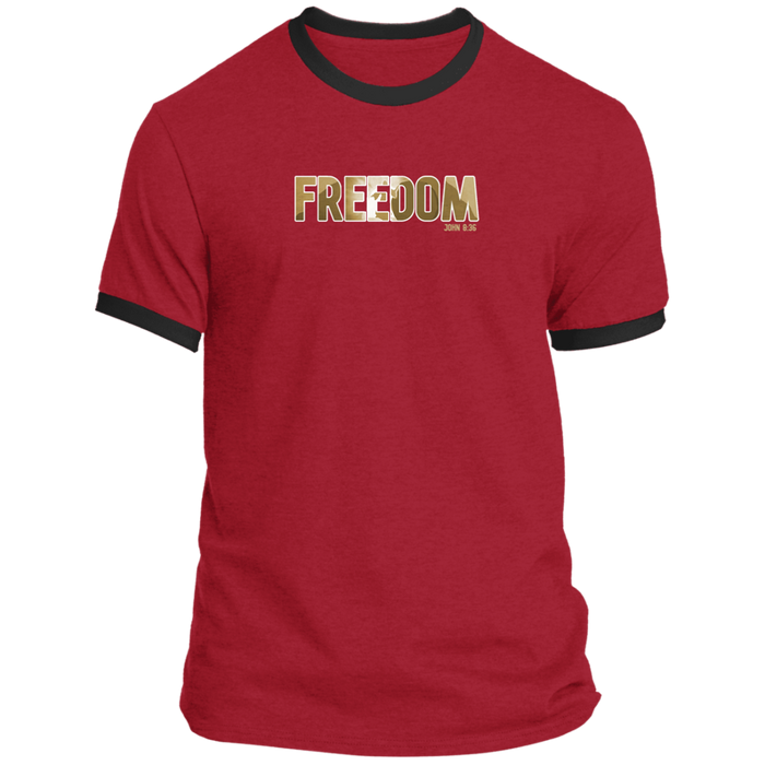 Freedom Men’s Ringer Tee