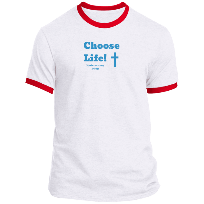 Choose Life 2.0 Men’s Ringer Tee