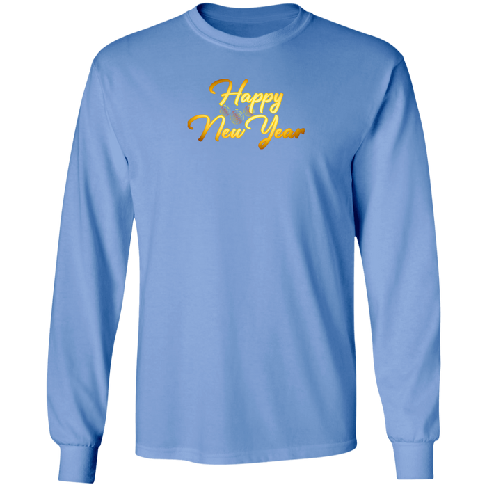 Happy New Year Men LS Ultra Cotton Shirt