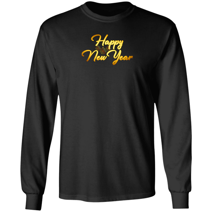 Happy New Year Men LS Ultra Cotton Shirt