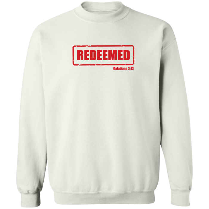 Redeemed Men’s Crewneck Pullover Sweatshirt