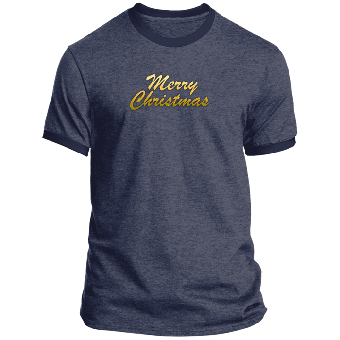 Merry Christmas Men’s Ringer Tee